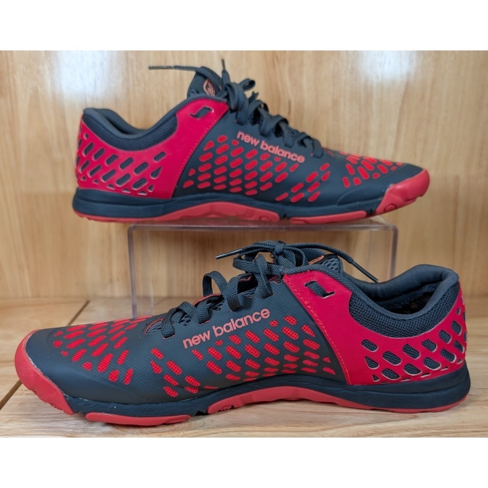 New Balance WX20BC4 Training Shoes Women's 12 Black Red Vibram